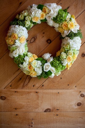 Green-Yellow-Hydrangea-Rose-Wreath