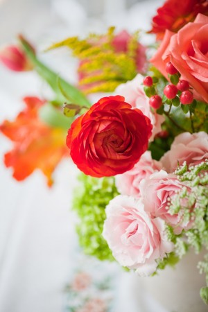 Pink-and-Red-Wedding-Flowers