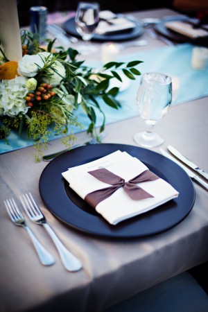 Ribbon-Tied-Place-Setting