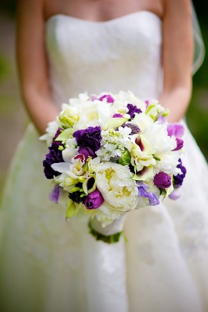 Purple-White-Peony-Orchid-Bouquet