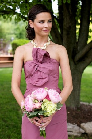 Rose-Pink-Bridesmaids-Dress