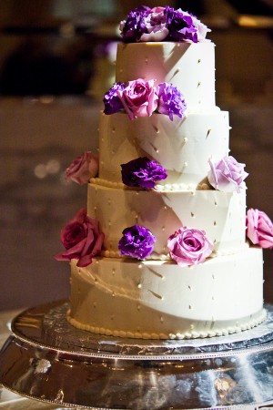 Swiss-Dot-Wedding-Cake