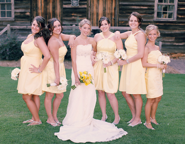 Yellow-Bridesmaids-Dresses