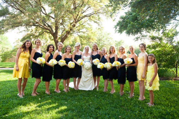 Navy-Yellow-Bridal-Party