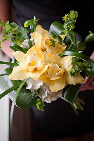 Yellow-Orchid-Bouquet