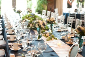 Elegant-Blue-Green-Wedding-Reception