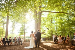 Outdoor-Woods-Wedding-Ceremony