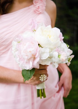 Pink-Peony-White-Hydrangea-Bouquet
