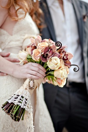 Vintage-Lace-Wedding-Bouquet