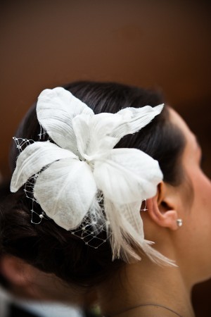 White-Lily-Hairpiece