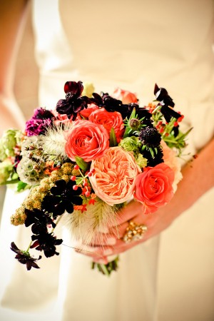 Coral-and-Blackberry-Bouquet-2