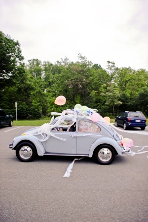Decorated-VW-Bug-Getaway-Wedding-Car