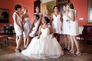 White-Bridesmaids-Dresses