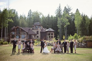 Woodsy-Idaho-Wedding-Party