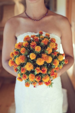 Orange-Thistle-Wedding-Bouquet