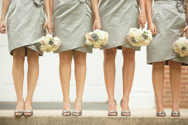 Silver-Bridesmaids-Dresses