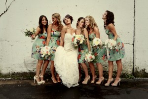 Floral-Bridesmaids-Dresses