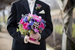 Hot-Pink-Purple-Blue-Wedding-Bouquet