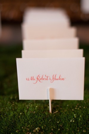 Pink-Calligraphy-Escort-Cards
