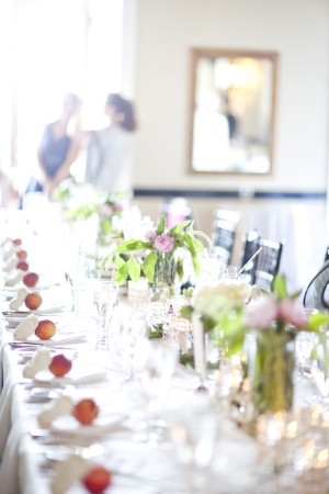 Pink-and-Green-Centerpiece