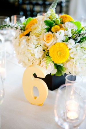 Yellow-Centerpieces-and-Table-Numbers