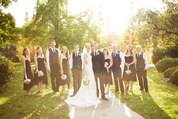 Black-and-White-Bridal-Party