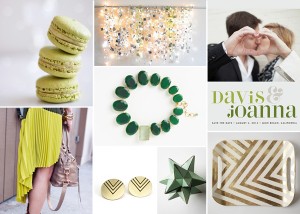 Chartreuse-and-Emerald-Wedding-Inspiration-Board