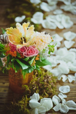 Copper-Vase-Florals