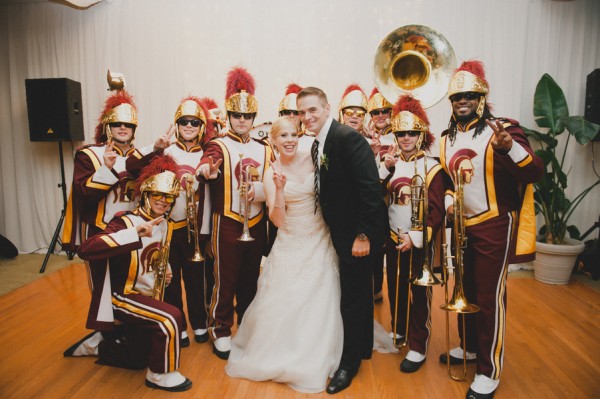 USC-Trojan-Marching-Band-Wedding-Reception