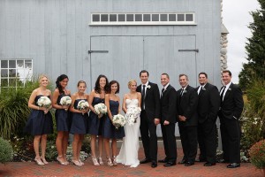 Navy-and-Black-Bridal-Party