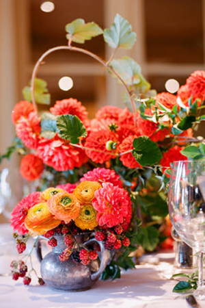 vibrant-florals-and-vintage-vase