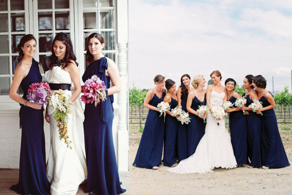 Long-Dark-Indigo-Blue-Bridesmaids-Gowns