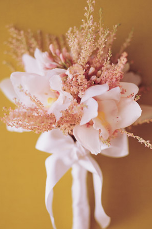 Orchid-Astilbe-Bouquet