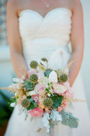 Pink-and-Peach-Ranunculus-Astilbe-Bouquet