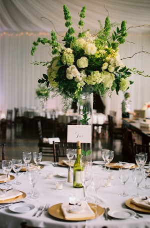 Tall-White-and-Green-Wedding-Centerpiece