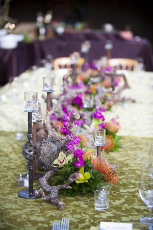 Tropical-Driftwood-Orchid-Table-Runner