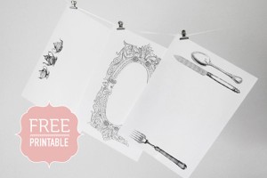 free-wedding-placemat-printable