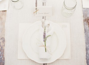 Lavender-Placesetting