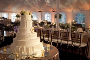 Tall-White-Tiered-Wedding-Cake