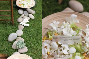 Tropical-Stone-Destination-Wedding-Ceremony-Aisle-Decor