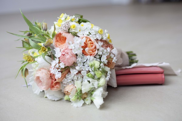 Coral-White-Wedding-Bouquet