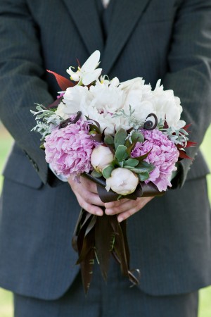 Lavender-and-Chocolate-Brown-Bouquet
