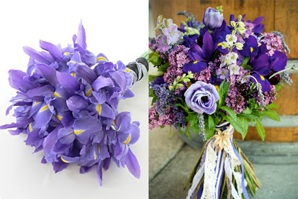 Purple-Iris-Bouquets