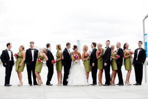 Colorful Wedding Party