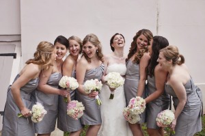 Gray Bridesmaids Dresses1