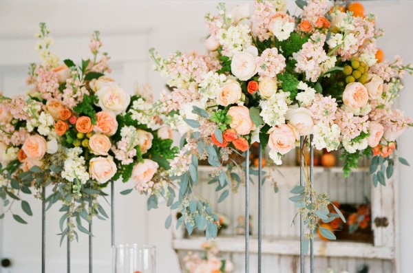 Large Stock and Garden Rose Floral Arrangements