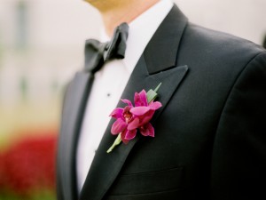 Orchid-Boutonniere