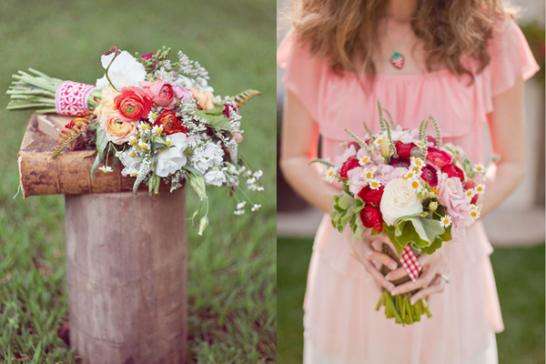 Strawberry Summer Bouquets