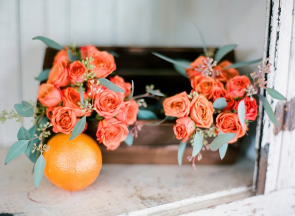 Tangerine Tango Wedding Bouquets