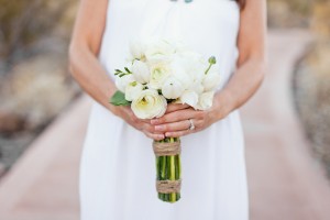 White Bride Bouquet